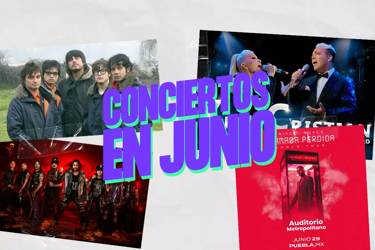 Conciertos en Puebla: Junio nos trae a Mago de Oz, Los Bunkers, Yuri, Cristian Castro y Prince Royce 1 conciertos en Puebla junio 2024