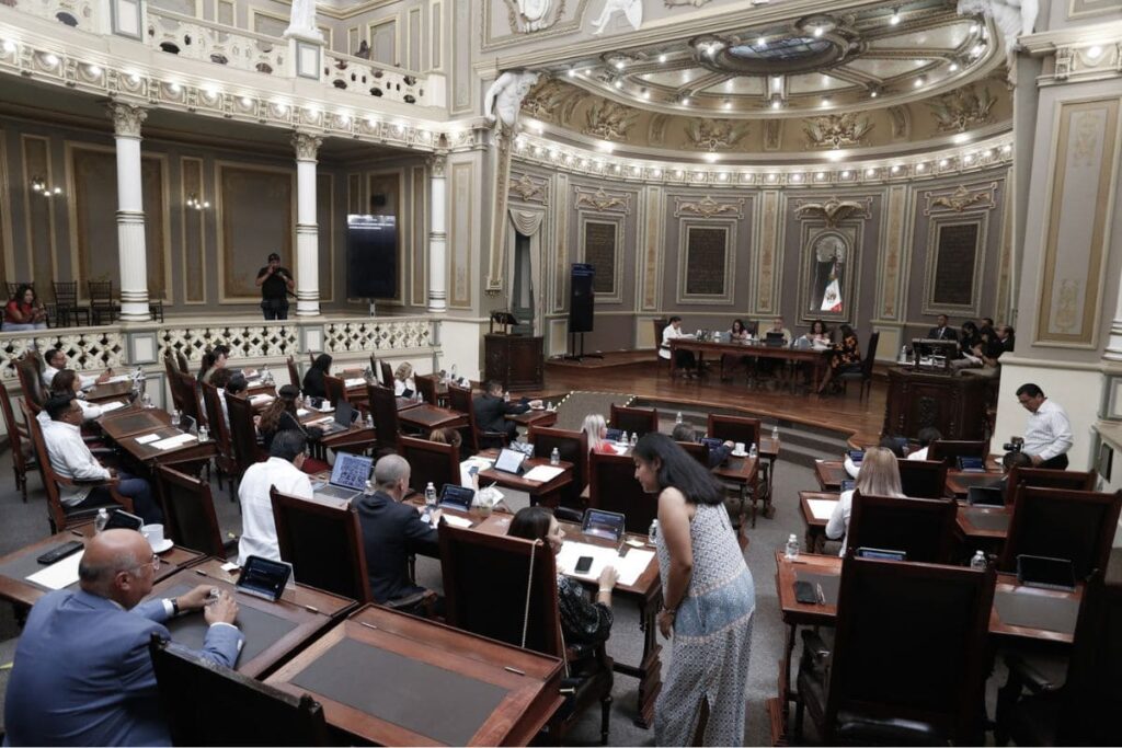 Congreso de Puebla empresa de seguridad