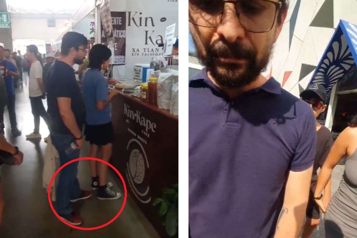 (VIDEO) Detienen a hombre acosador que grababa debajo de las faldas de mujeres en la Feria de Puebla 2024 1 Feria de Puebla 2024 detiene a acosador