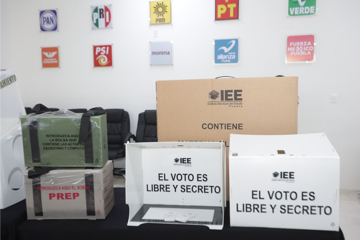 IEE pide a los tres órdenes de gobierno garantizar la seguridad el 2 de junio 1 IEE Puebla garantizar seguridad 2 de junio