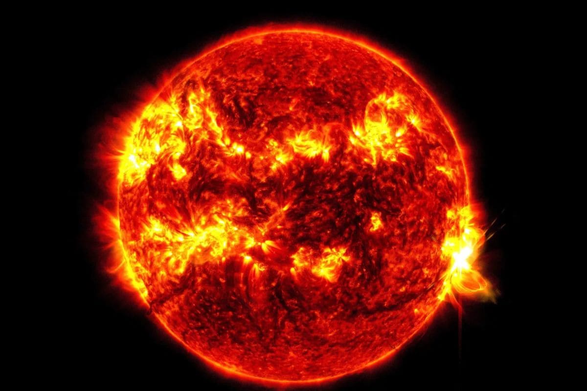 La NASA registra la llamarada solar más grande en 11 años 1 llamarada solar más grande