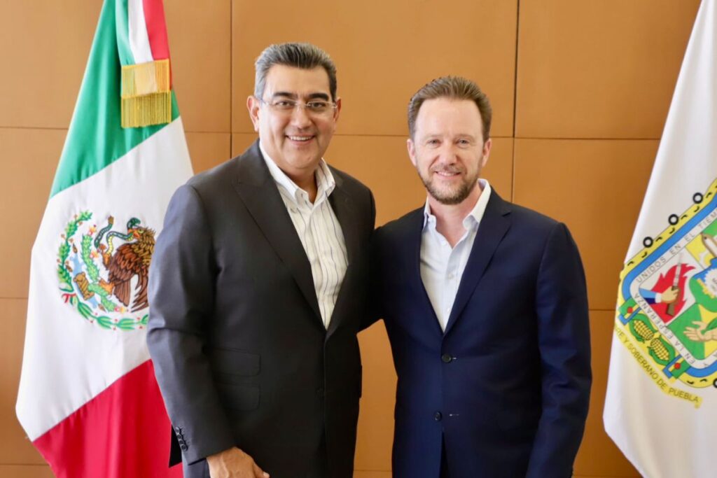 Luis Banck se reune con Sergio Salomón