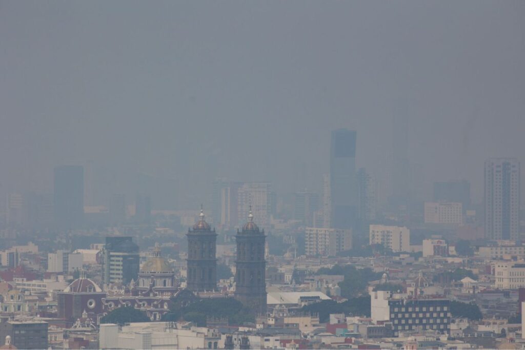 mala calidad del aire hoy puebla
