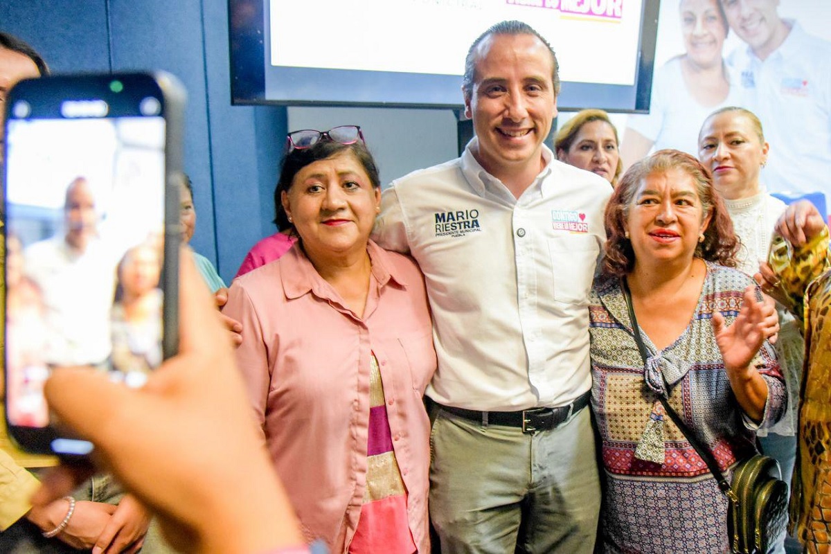 Por una Puebla donde las mujeres vivan mejor: Mario Riestra 1 mario riestra eje mujeres