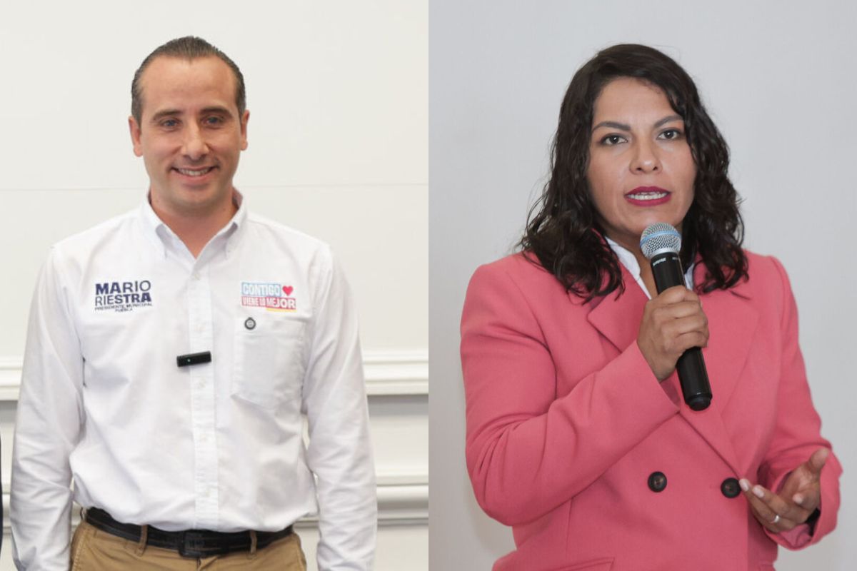 Riestra y Lupita Cuautle ganarían las alcaldías de Puebla y San Andrés Cholula: Massive Caller 1 mario riestra lupita cuautle encuesta massive caller