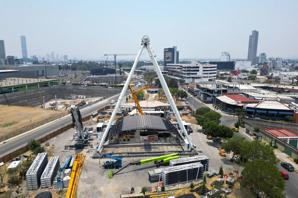 montaje de la Estrella de Puebla Sendela 4