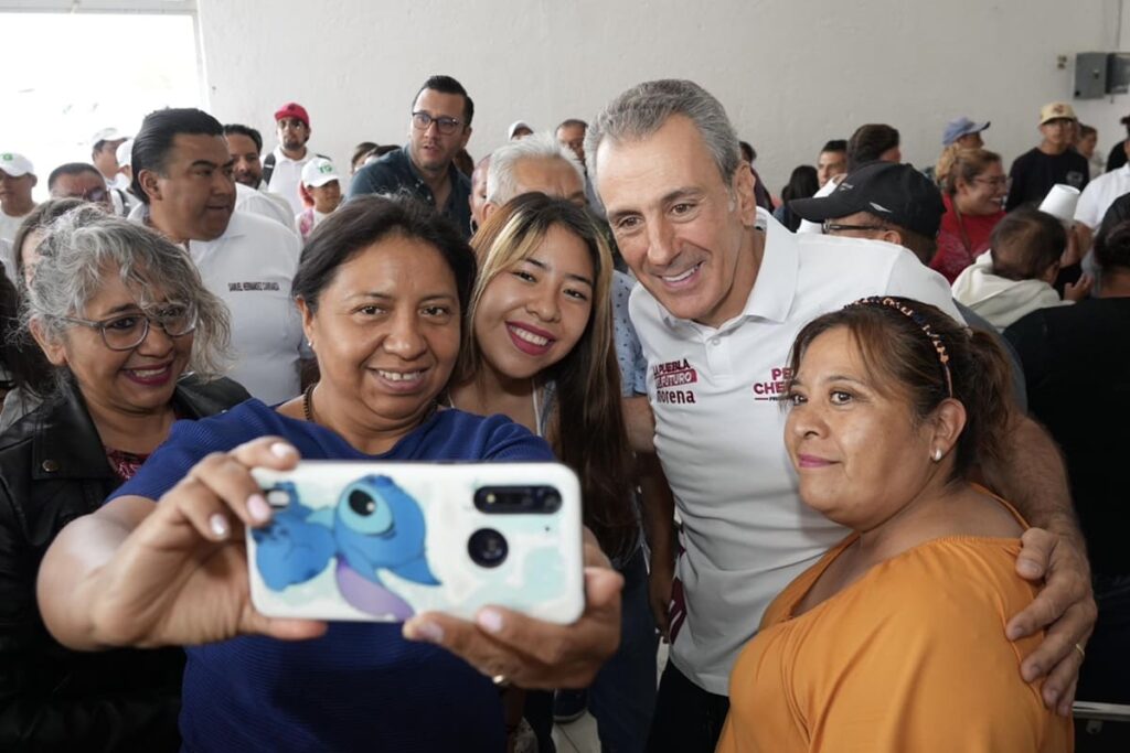 Pepe Chedraui mujeres en la puebla del futuro