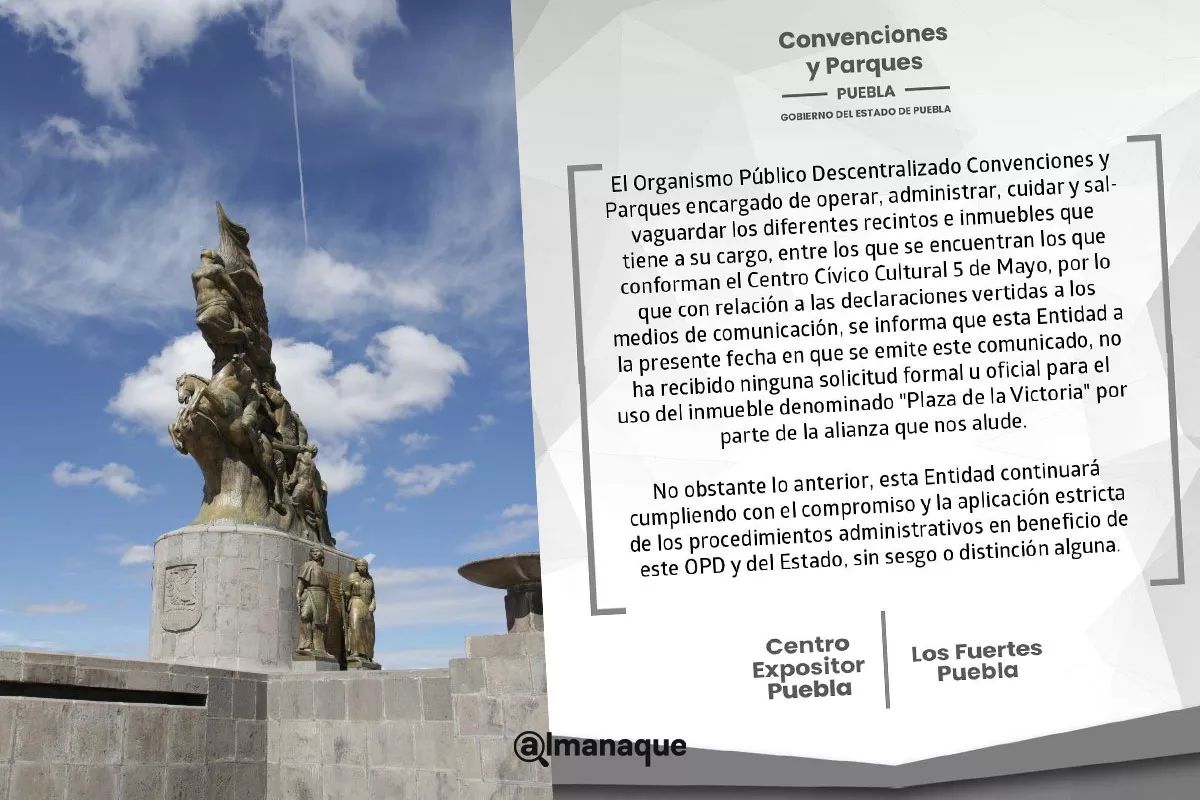 plaza la victoria cierre campana armenta