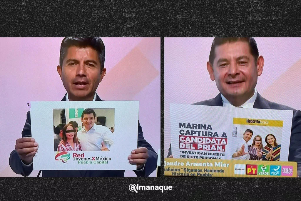 portada Tania N debate gobernador Puebla