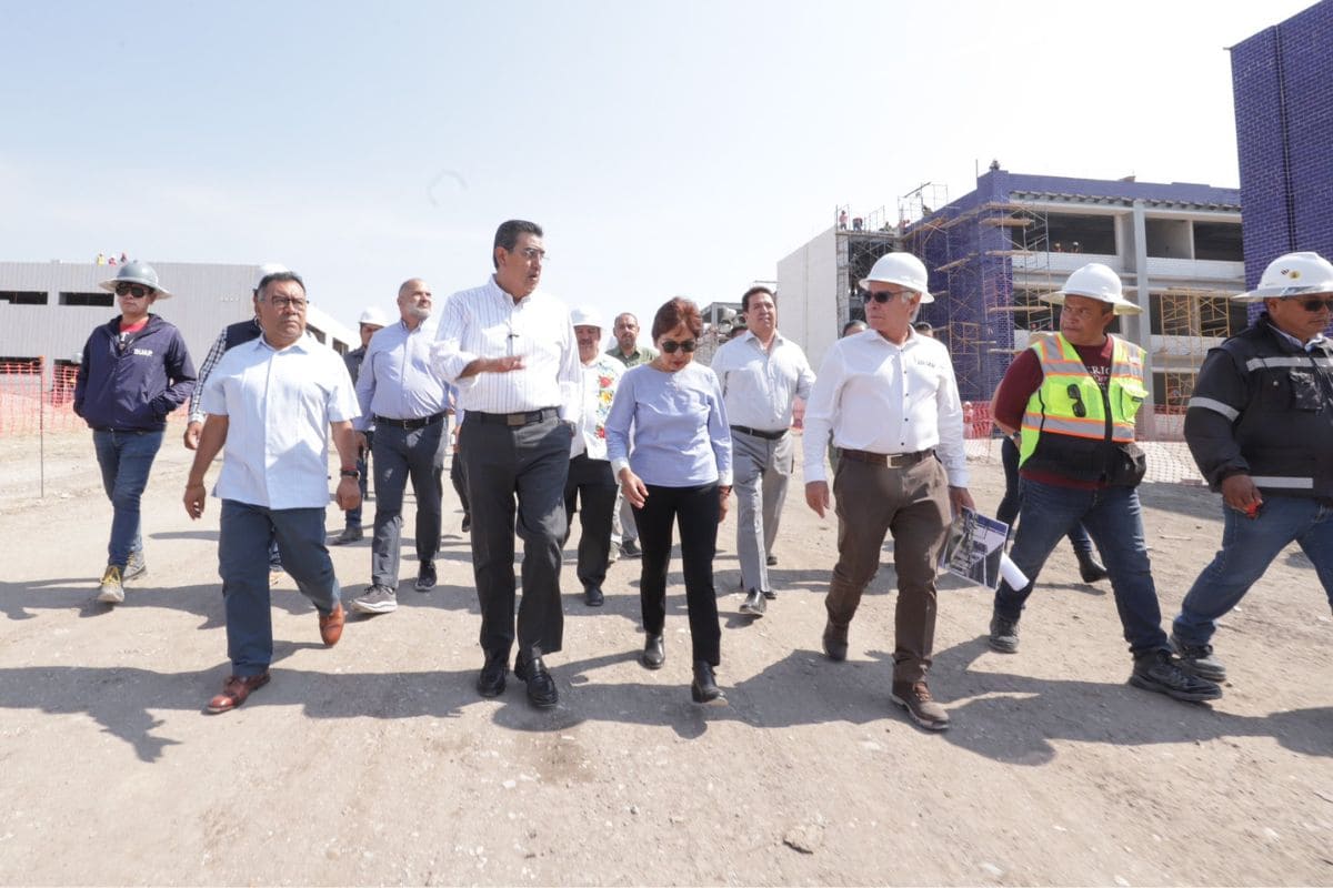 CU2 lleva avance del 63% en su construcción, reportan Sergio Salomón y Lilia Cedillo 1 avance del 63% CU2