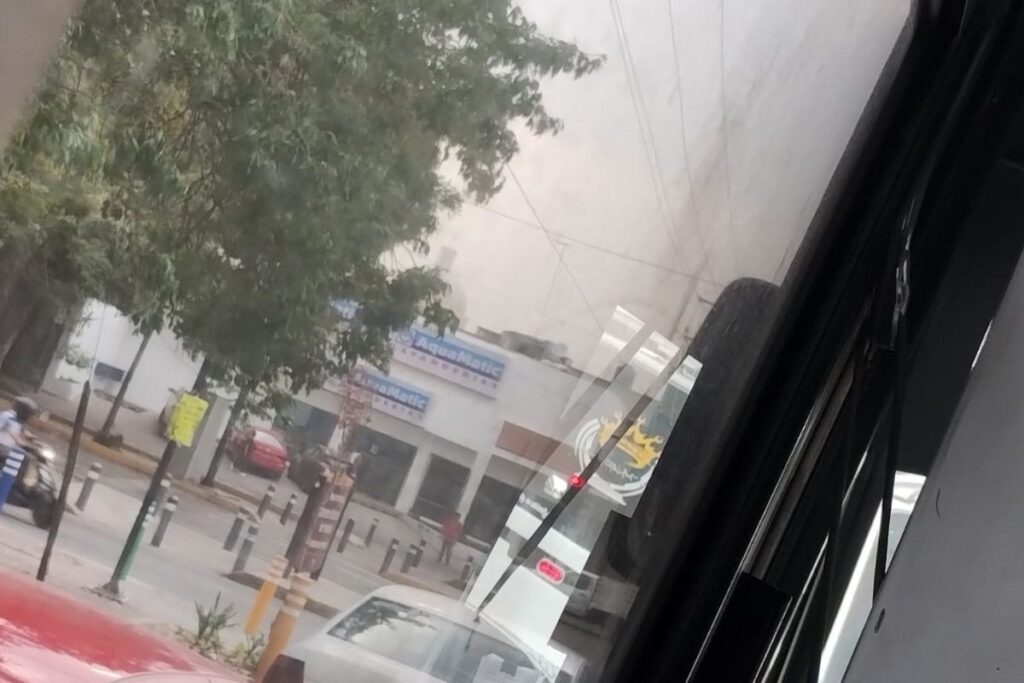 tormenta de polvo en puebla viento