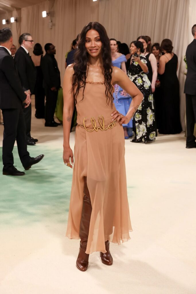 zoe saldana met gala 2024