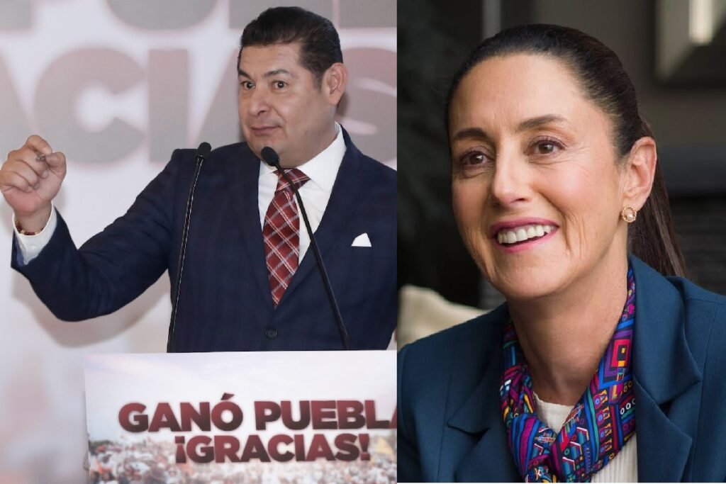 Armenta le cumple a Claudia Sheinbaum: votan 2 millones de poblanos por ella