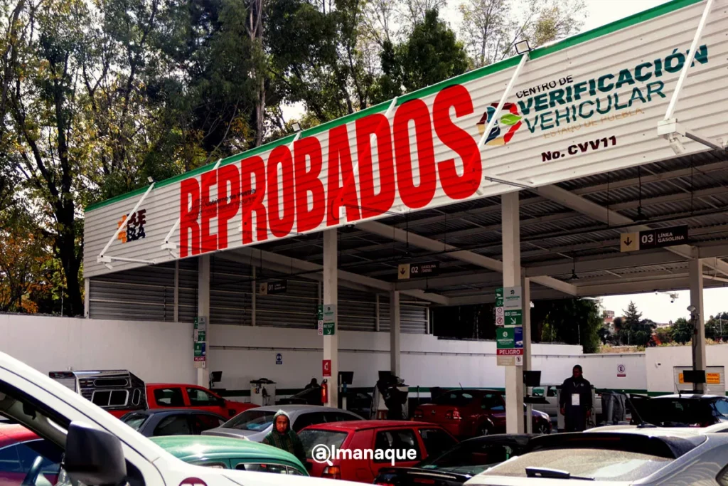 Casi 40 mil poblanos no pasaron la verificacion vehicular en el primer semestre