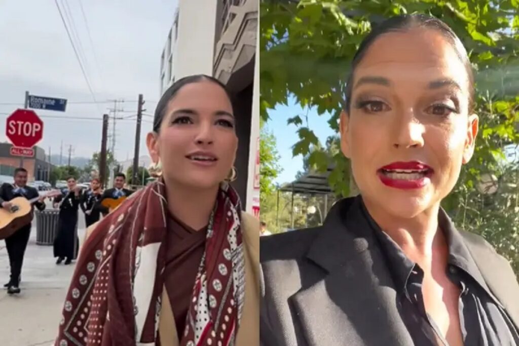 Discriminan a Natalia Jiménez en un restaurante de EU por hablar en español y lleva mariachis