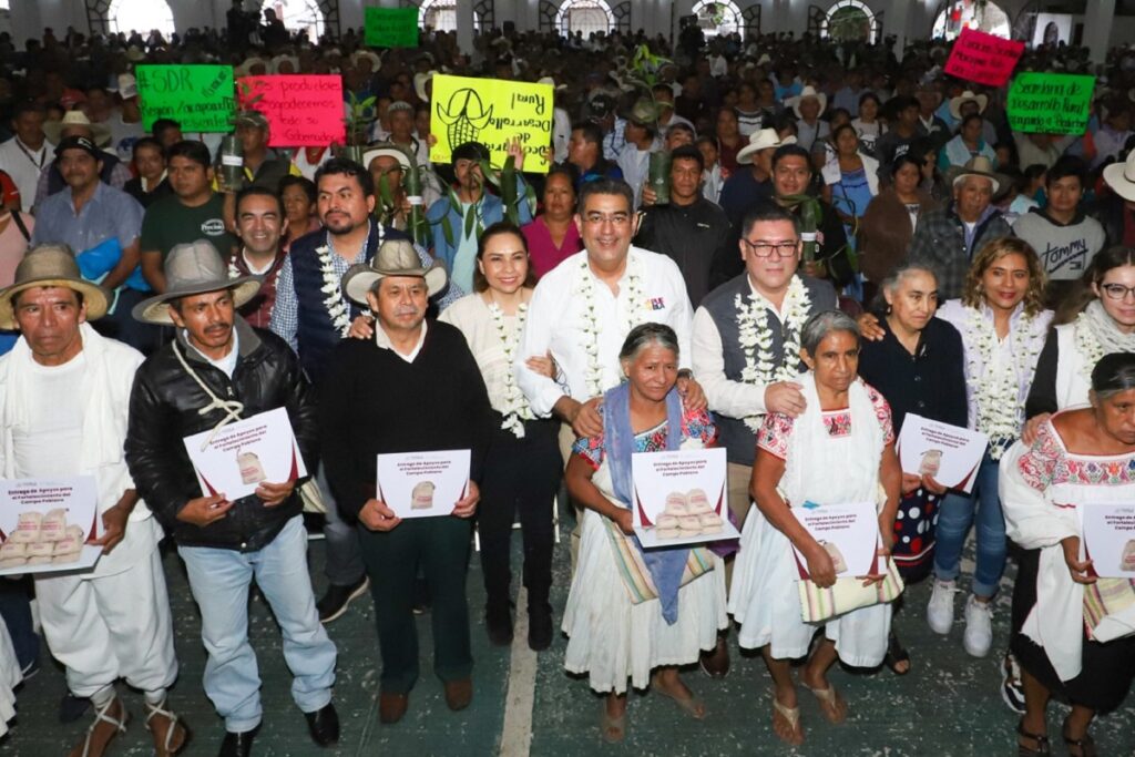 En el actual gobierno estatal, respaldo al campo es una realidad Sergio Salomón