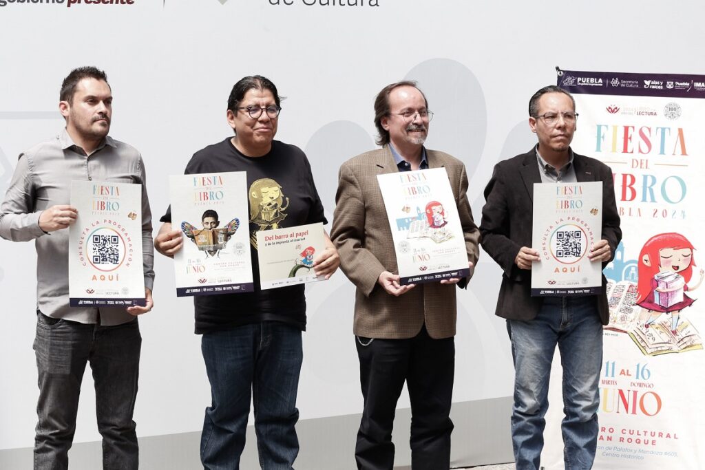 Estas son las actividades que habra en la Fiesta del Libro Puebla 2024