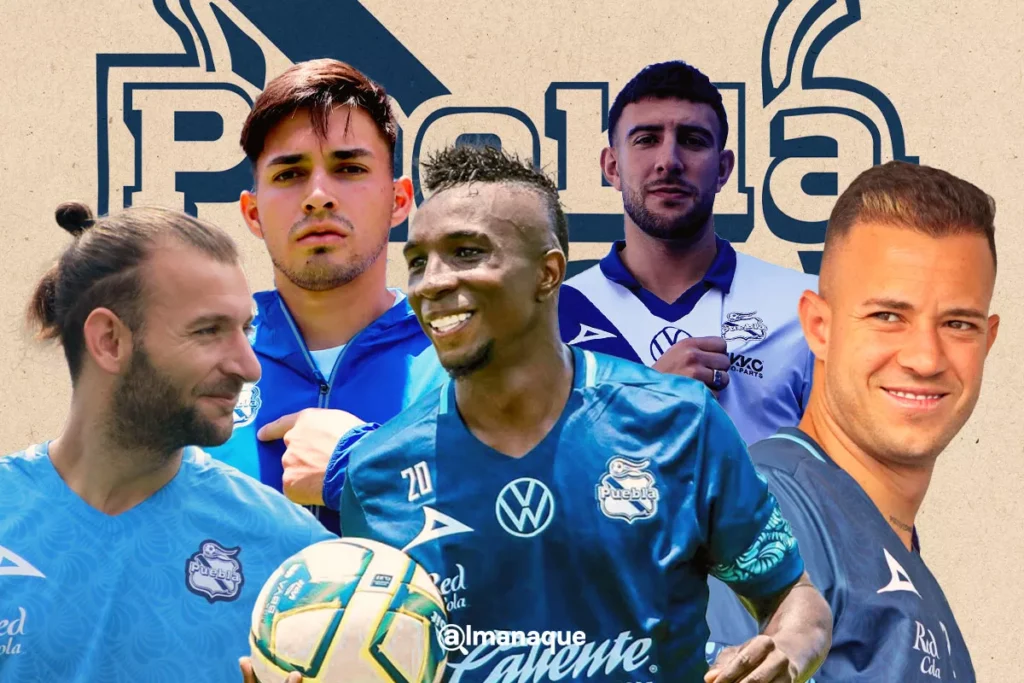 Estos son los cinco jugadores mas caros del Club Puebla