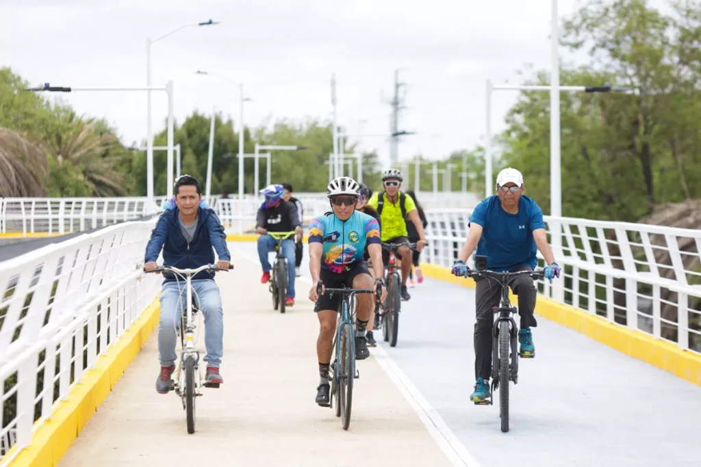 FOTOS: Sergio Salomon reinaugura la ciclopista Hermanos Serdán con 47 mdp