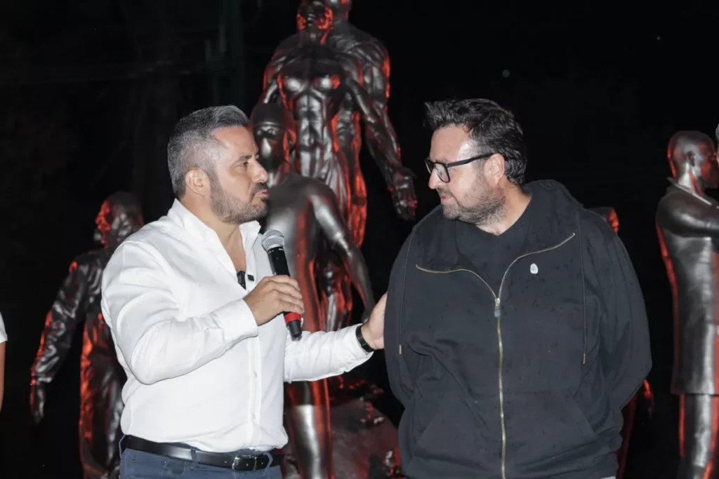 Monumento Heroes del Covid Ayuntamiento de Puebla