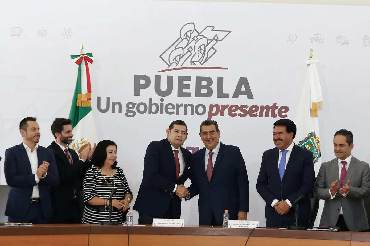 Presupuesto 2025 de Puebla será elaborado con la visión de Armenta: Sergio Salomón 1 Presupuesto 2025 de Puebla será elaborado con la visión de Armenta Sergio Salomón