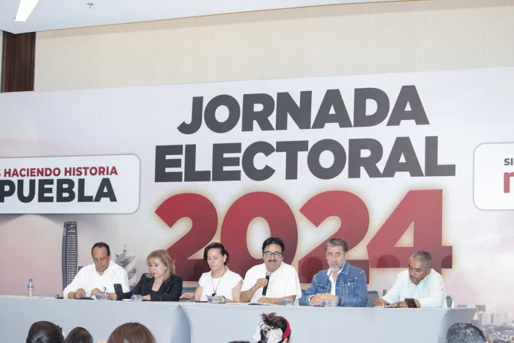 Reporta Morena 10 incidentes durante jornada electoral en Puebla 1