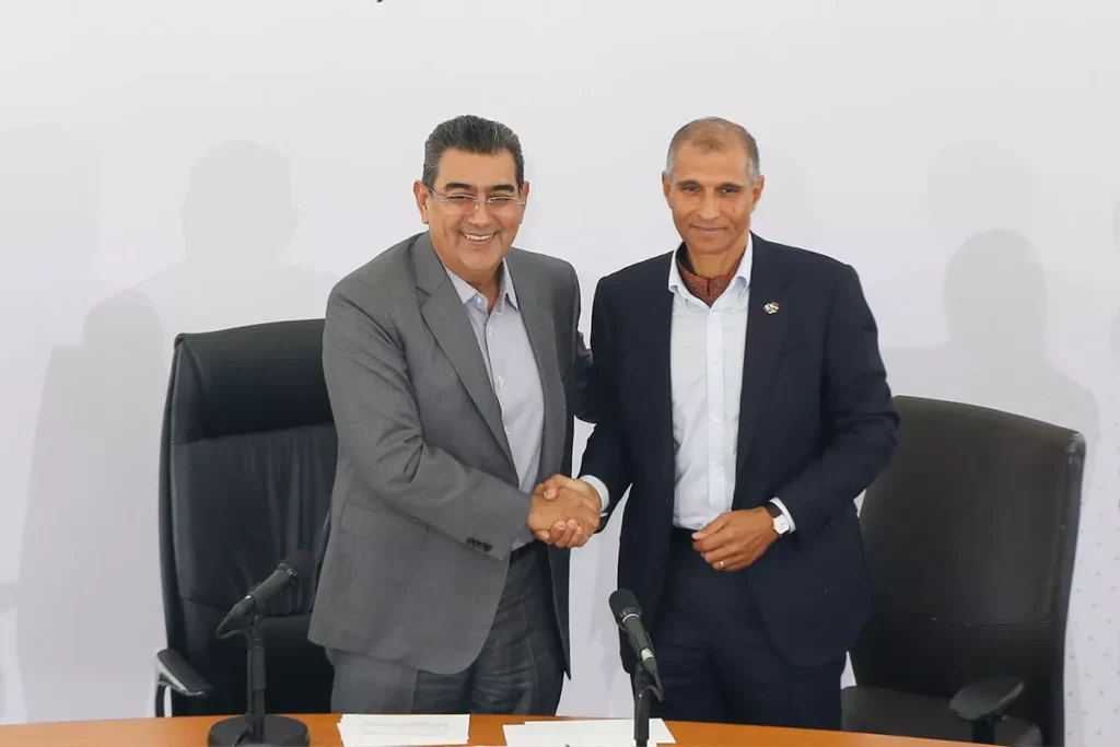 Audi invertirá mil millones de euros en Puebla; fabricarán autos eléctricos 9 Sergio Salomon Puebla Inversion AUDI 6