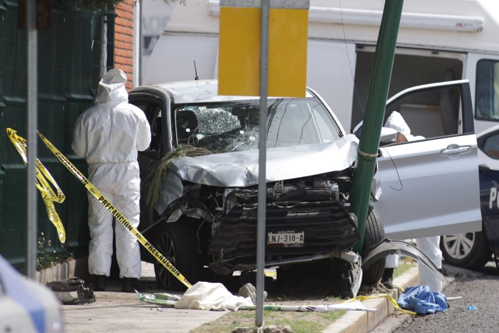 VIDEO Así fue el ataque afuera del Centro Escolar de San Pedro Cholula