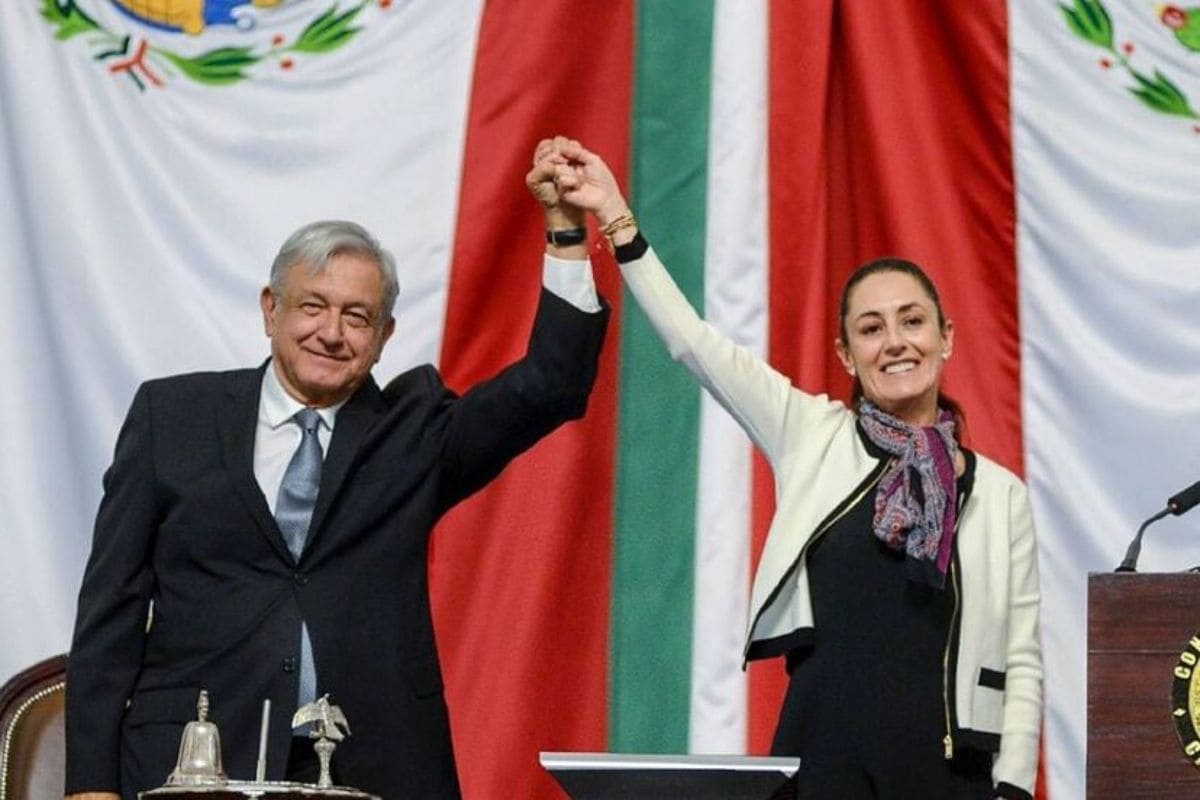AMLO gira con Claudia Sheinbaum