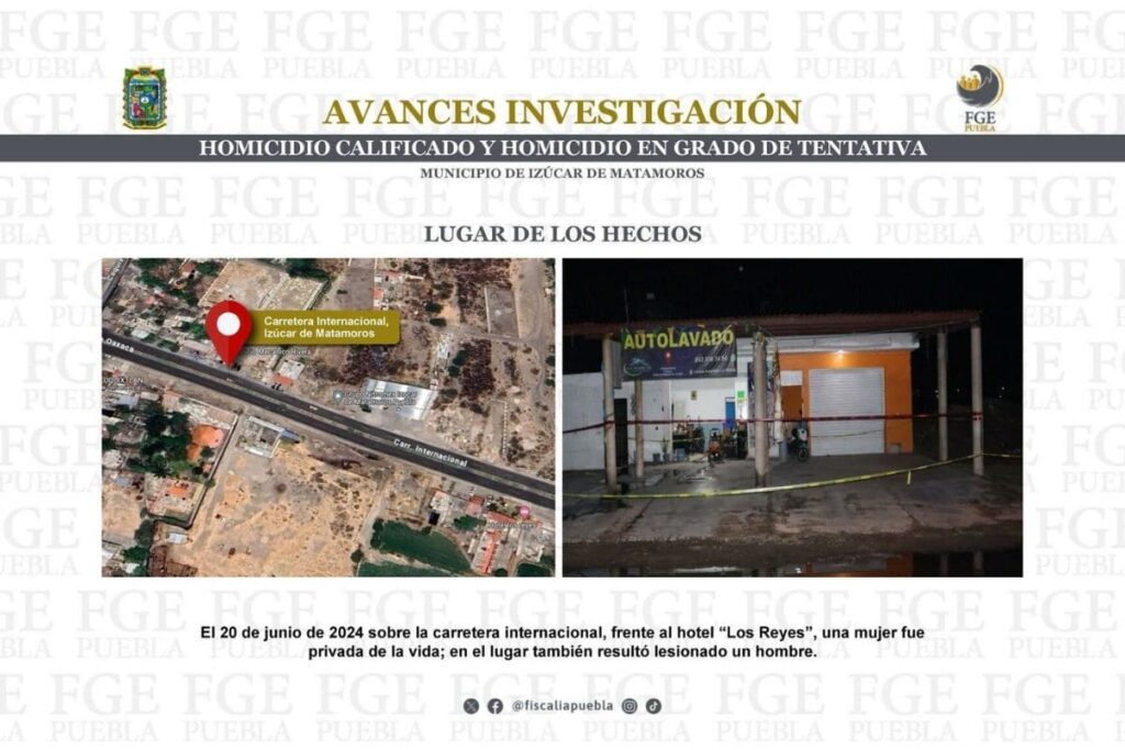 asesinato de testigo protegida en Puebla