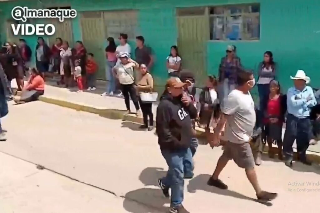 balacera en casilla de Coyomeapan