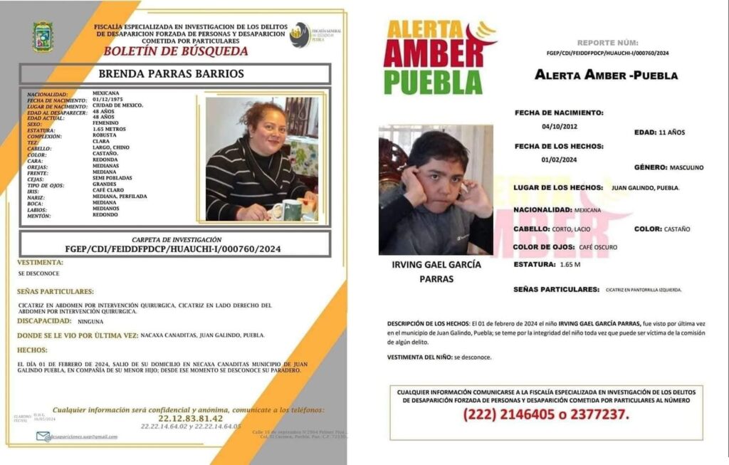 Erick Roberto mató a su mamá y hermano en Juan Galindo, Puebla