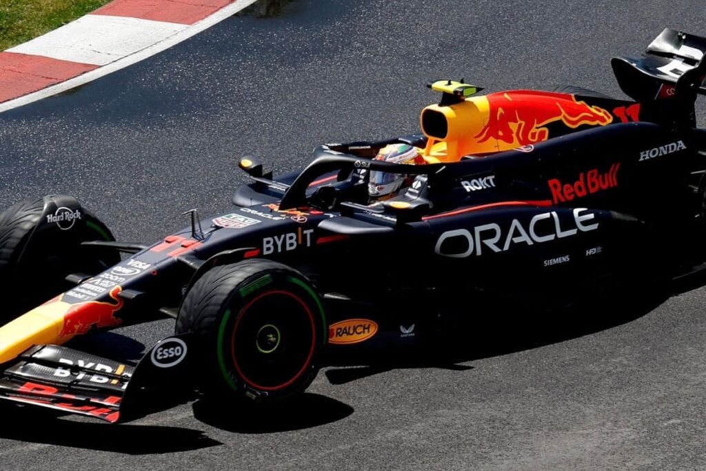 Checo Pérez mal GP Canadá