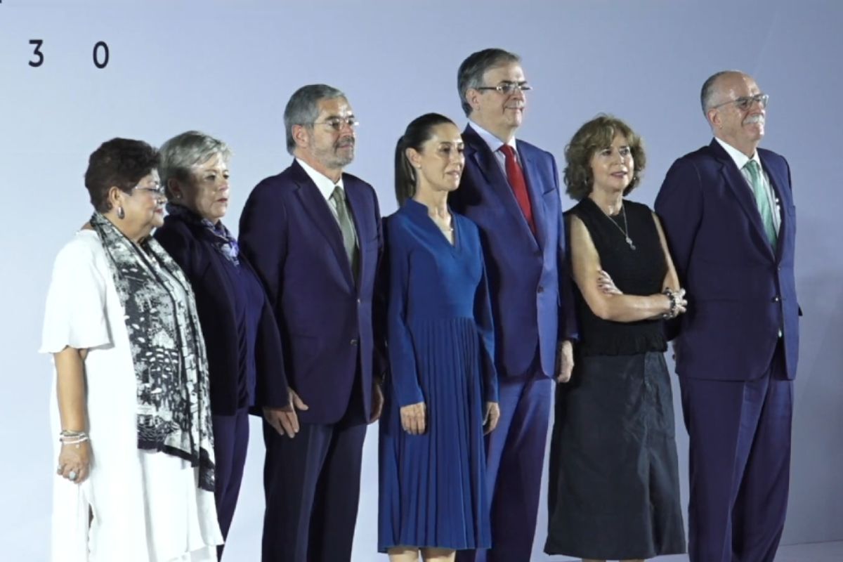 Claudia Sheinbaum presenta a su gabinete: Incluye a Ebrard, Bárcena, Godoy y Juan Ramón de la Fuente 1 Claudia Sheinbaum gabinete
