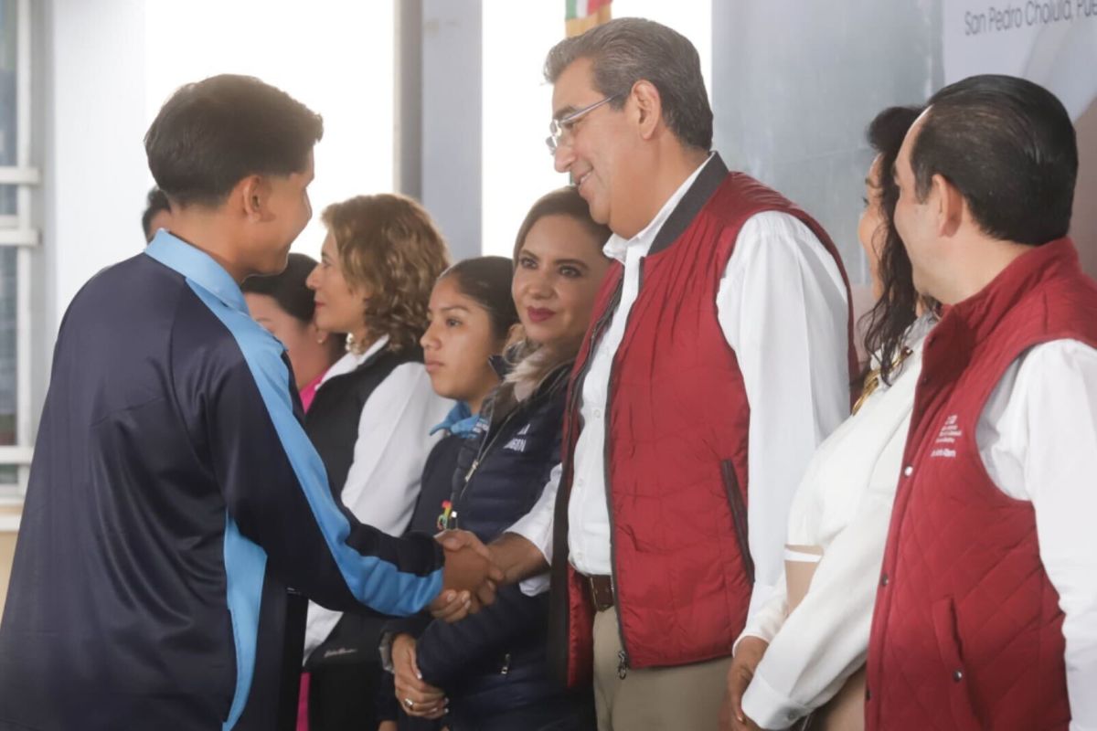 En Puebla, la educación es una prioridad: Sergio Salomón 1 educación es prioridad: Sergio Salomón