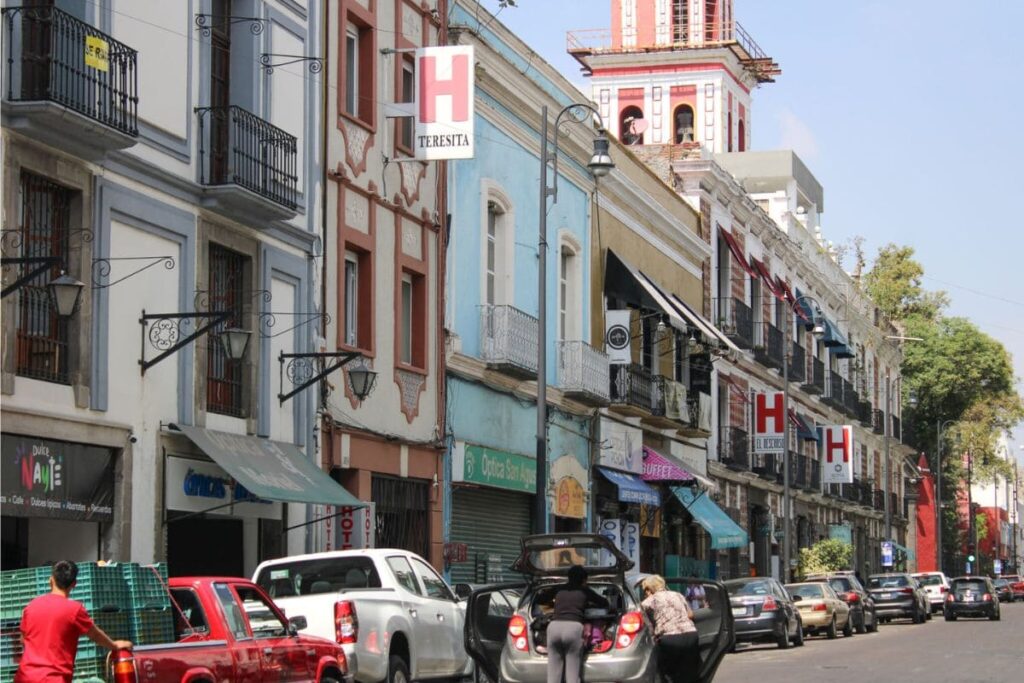 multas en el Centro Histórico de Puebla