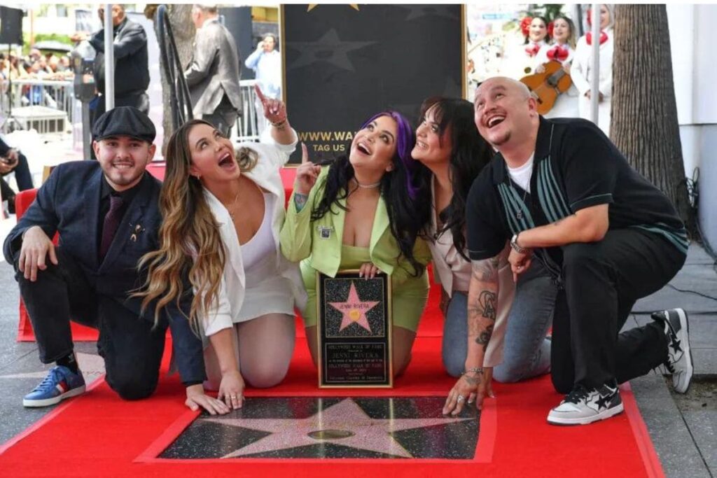 estrella paseo de la fama Jenni Rivera
