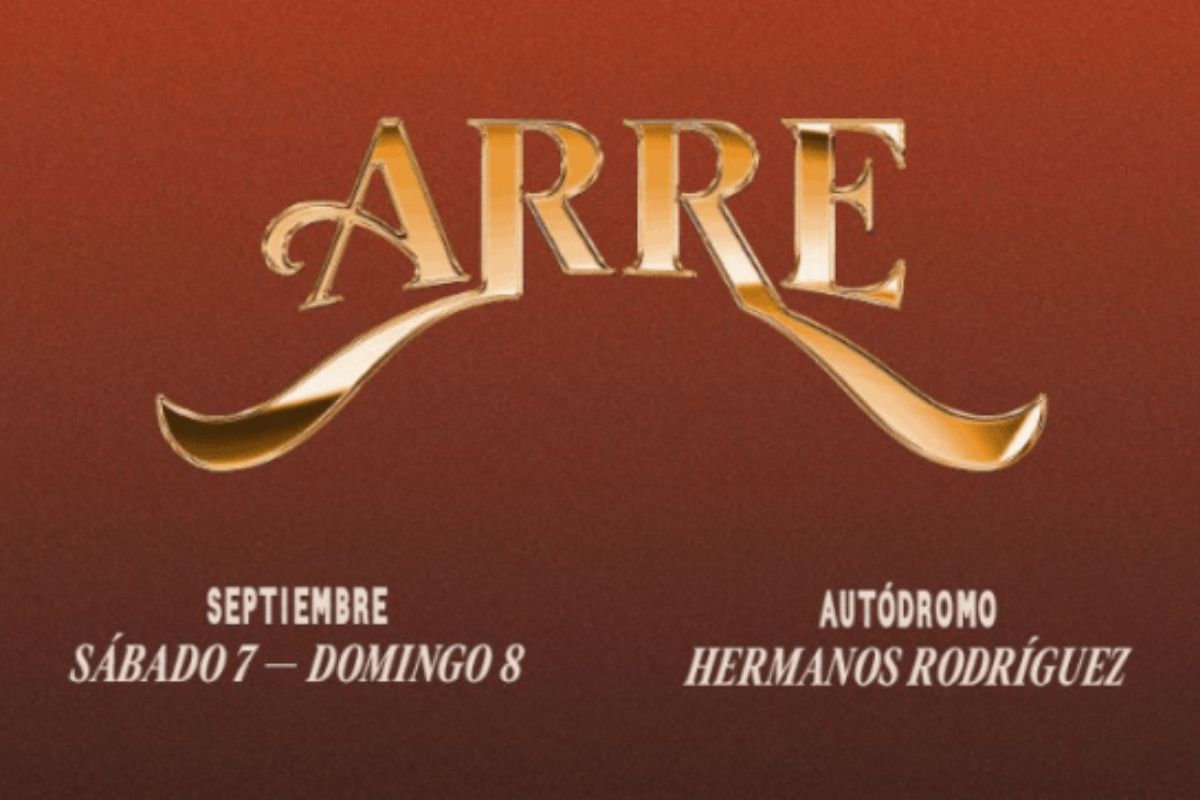 ¿Qué artistas estarán en el Festival Arre 2024? 1 Festival Arre 2024 cartel