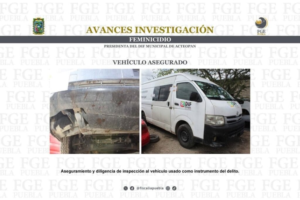 asesinato esposa alcalde de Acteopan