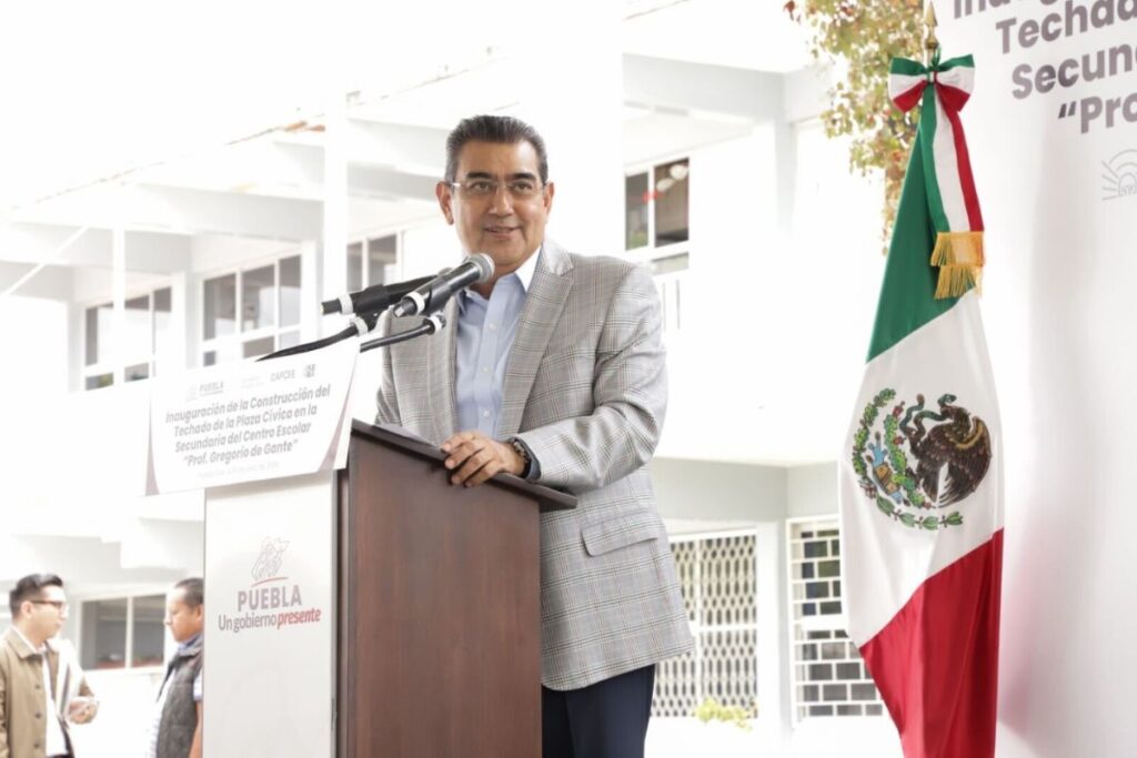 Sergio Salomón infraestructura educativa