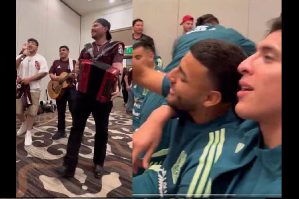 Selección Mexicana y grupo frontera