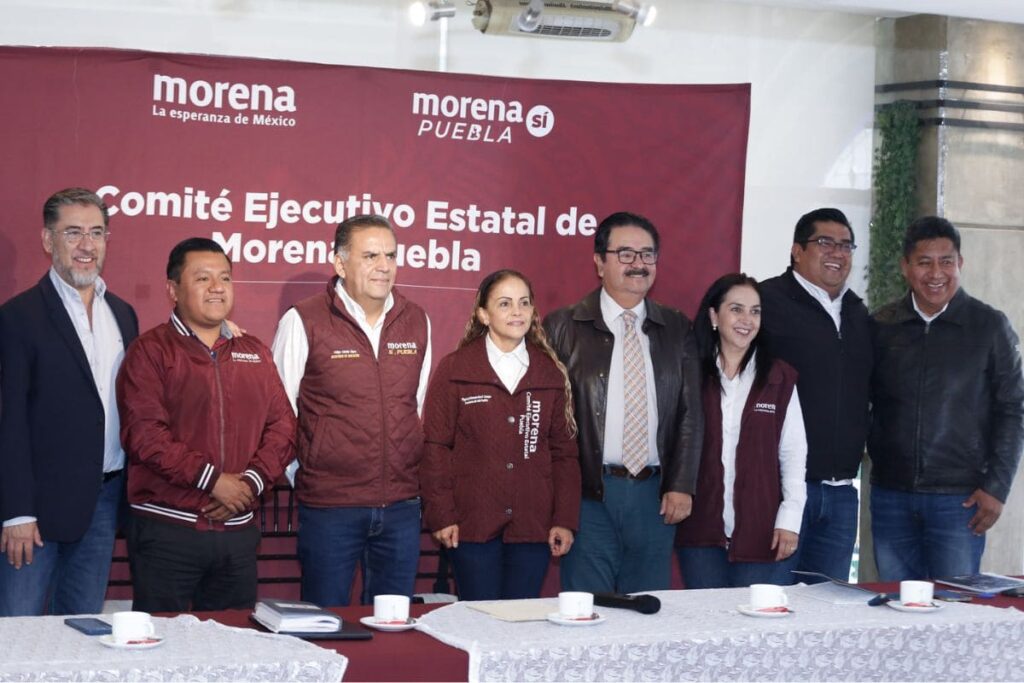 Morena en Puebla capacitación ediles
