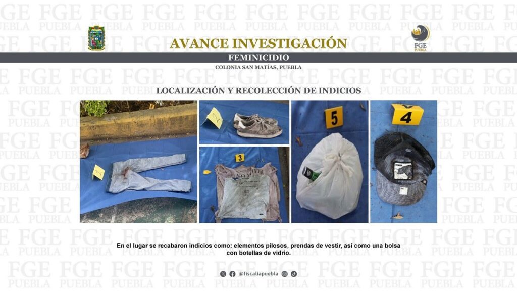 mujer encontrada desnuda recoleccion de indicios