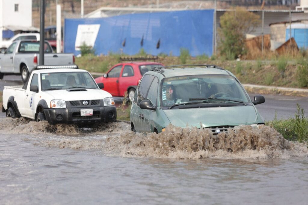 obras para evitar inundaciones en Puebla