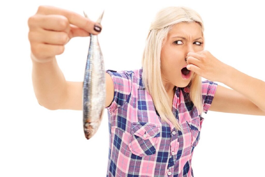 olor a pescado en la casa