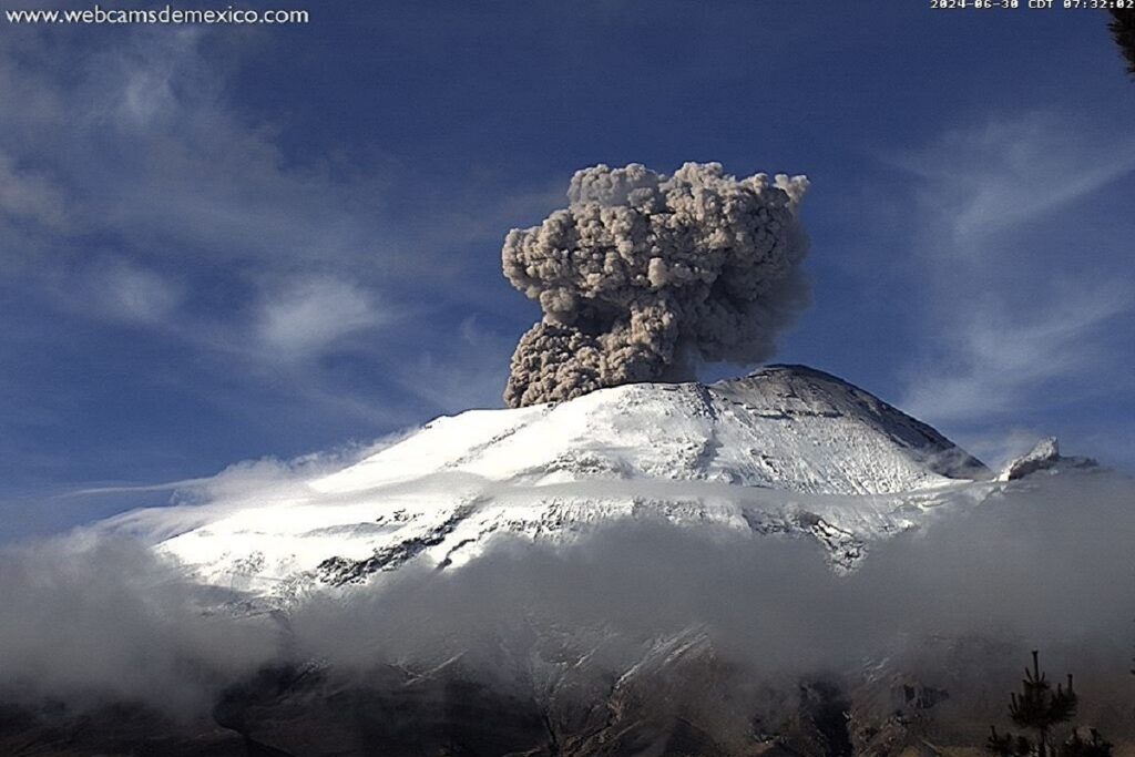 FOTOS | VIDEOS: El Popocatépetl amanece cubierto de nieve y estas son las mejores postales
