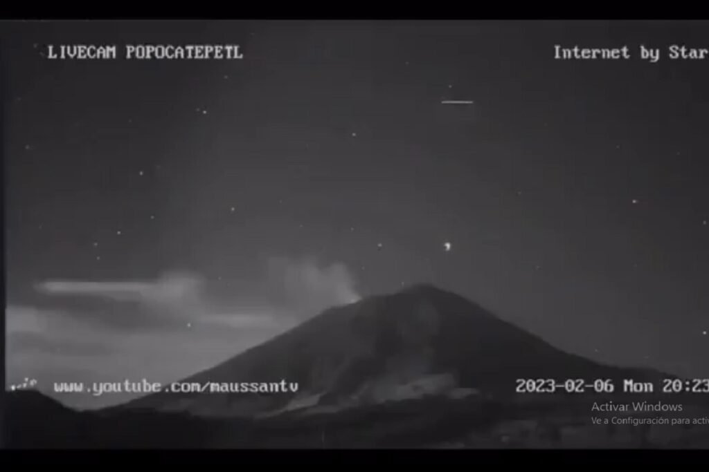Investigadores de Harvard y Montana sugieren que el Popocatépetl es un portal de naves extraterrestres