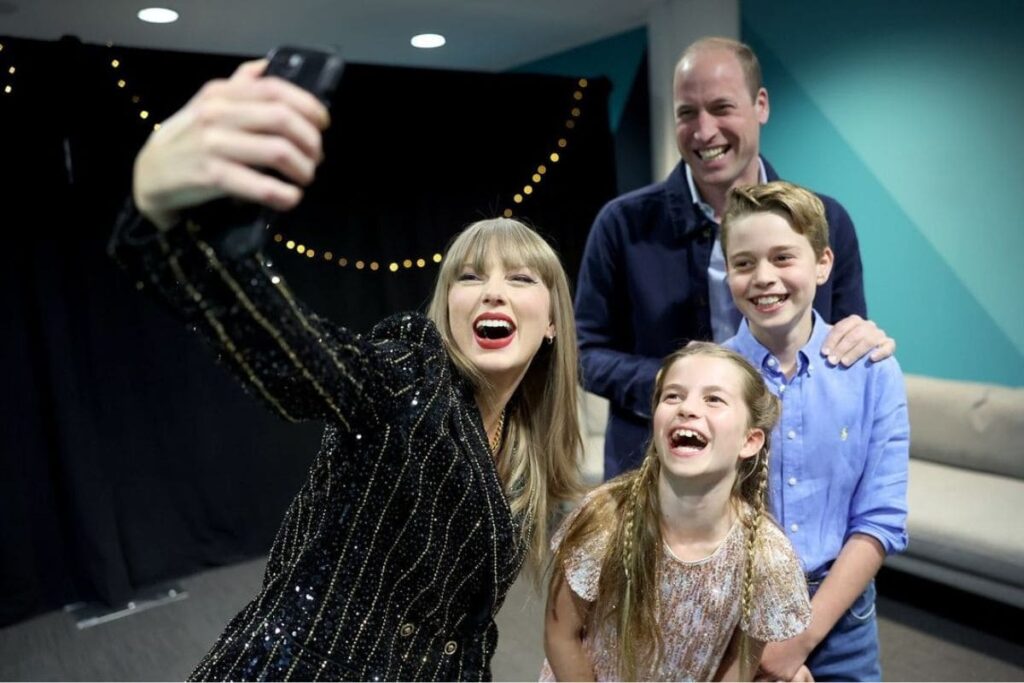príncipe William concierto de Taylor Swift