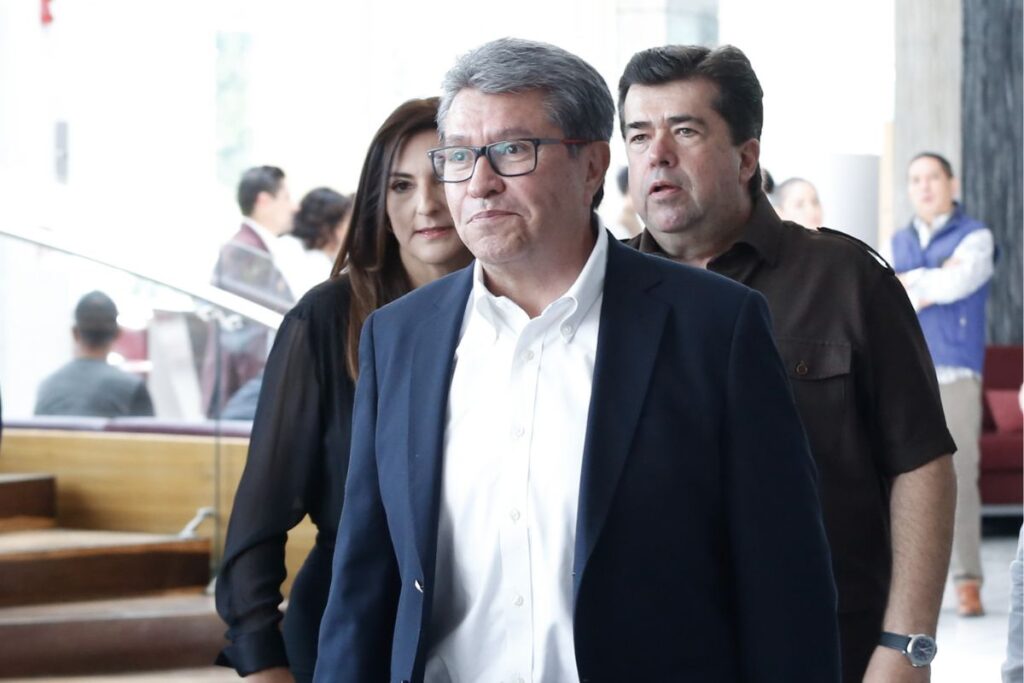 Ricardo Monreal trabajo de Sergio Salomón