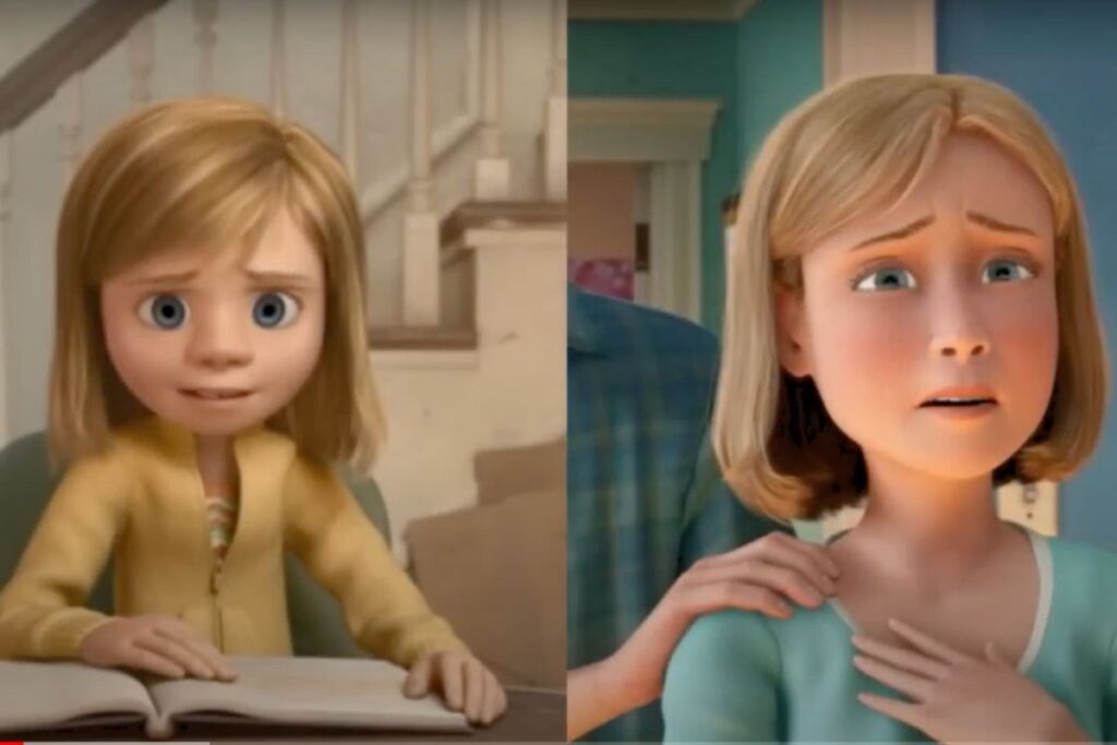 riley de intensamente mama de andy